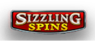 Sizzling Spins Slot Logo.