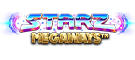 Starz Megaways Slot Logo.