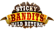 Sticky Bandits Wild Return Slot Logo.