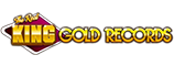 The Real King Gold Records Slot Logo.