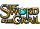 The Sword and the Grail Slot Logo.