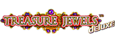 Treasure Jewels deluxe Slot Logo.