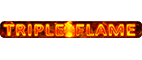 Triple Flame Slot Logo.