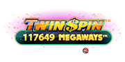 Twin Spin Megaways Slot Logo.