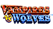 Vampires vs Wolves Slot Logo.