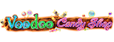 Voodoo Candy Shop Slot Logo.