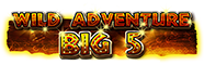 Wild Adventure Big 5 Slot Logo.