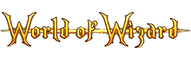 World of Wizard Slot Logo.