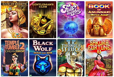 Die Übersicht der besten Spiele im Slots Palace Casino.