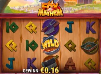 Wild-Symbol bei Fox Mayhem.