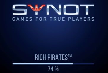 Ladebildschirm von Rich Pirates.