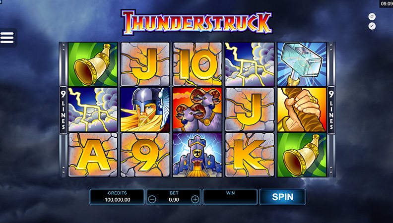 Thunderstruck Demo Spiel