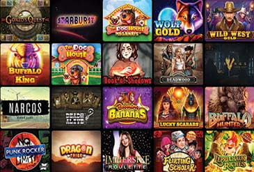 Zu den beliebtesten Automatenspielen im Sons of Slots gehören Gonzo’s Quest und Starburst.