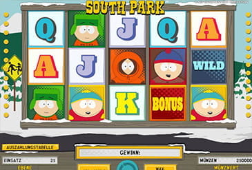 Southpark um echtes Geld spielen