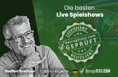 Die besten 5 Live Spielshow Online Casinos