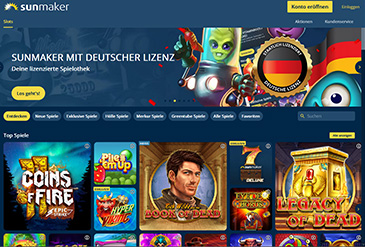 Die Sunmaker Startseite