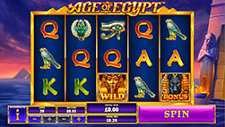 Der Slot Age of Egypt.