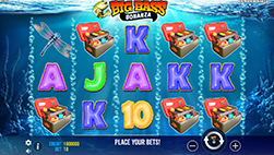 Der Slot Big Bass Bonanza.