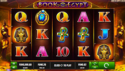 Der Online Slot Book of Egypt.