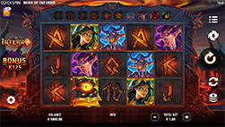 Der Book of Inferno Slot von Quickspin.