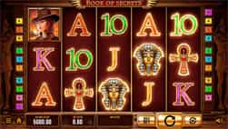 Das Book of Secrets Slot Spiel von Synot Games.