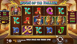 Das Slot Spiel Book of the Fallen