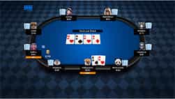 Ein Cash Game bei 888Poker.