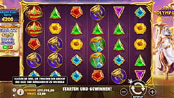 Gates of Olympus in ZetCasino.