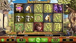 Der Jack and the Beanstalk Slot.
