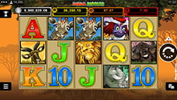 Der Jackpot Slot Mega Moolah bei Playouwin.