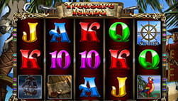 Der Treasure Island Spielautomat.