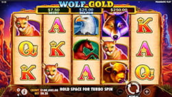 Der Slot Wolf Gold.