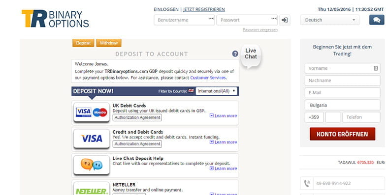 Lll Tr Binary Options Betrug Oder Nicht Test Auf Betrugstest Com - 
