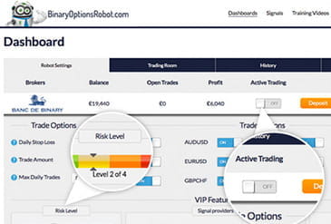 Binary options pitch