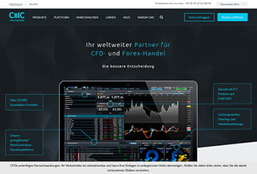 Vorschaubild CMC Markets Starseite