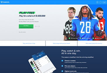 Vorschaubild Lobby FanDuel