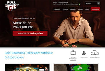 Der kostenlsoe Download auf der Webseite von FullTilt