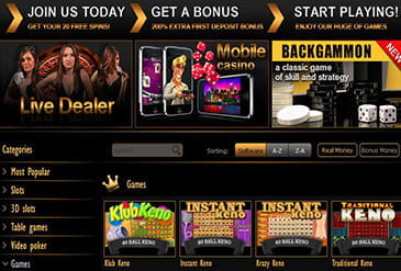 Vorschaubild Lobby Pamper Casino