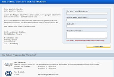 Vorschaubild Support lottobay