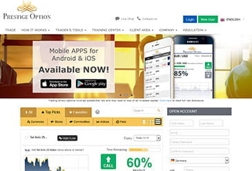Prestigeoption testbericht