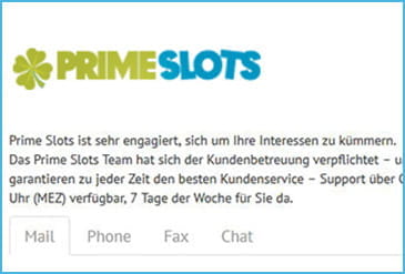 Vorschaubild Support Prime Slots