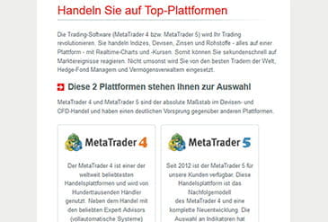 Vorschaubild QTrade Übersicht Plattformen