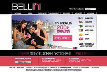 Vorschaubild Startseite Casino Bellini