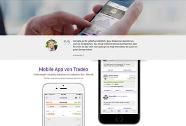 Vorschaubild Tradeo Übersicht Plattformen