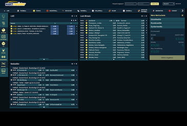 Das Live Wetten Angebot des Online Wettanbieters Wettmeister