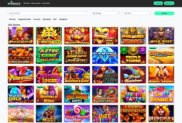 Die Homepage des WinnerCasino.