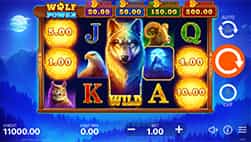 Wolf Power im CrocoSlots Internet Casino.