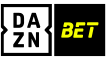 Das DAZN BET Logo.