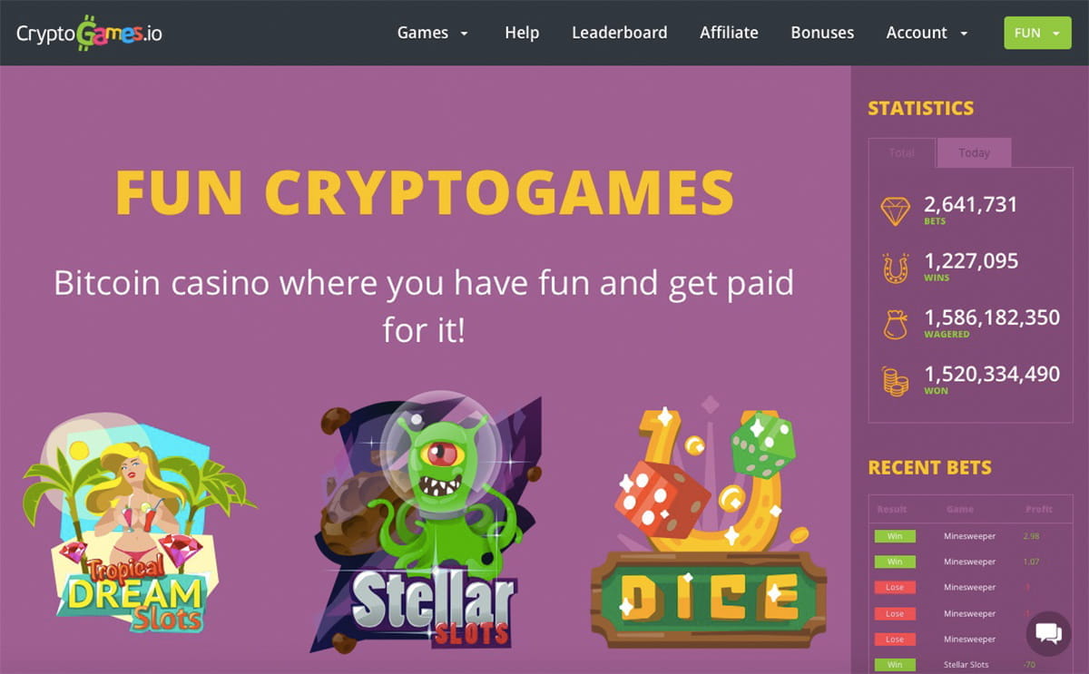 Advanced bitcoin casino software