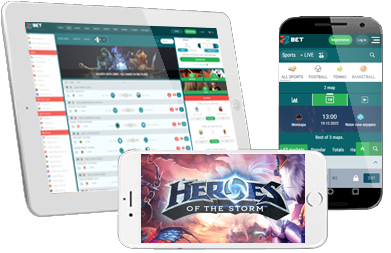 Das Heroes of the Storm Wetten Angebot von 22bet auf verschiedenen mobilen Geräten